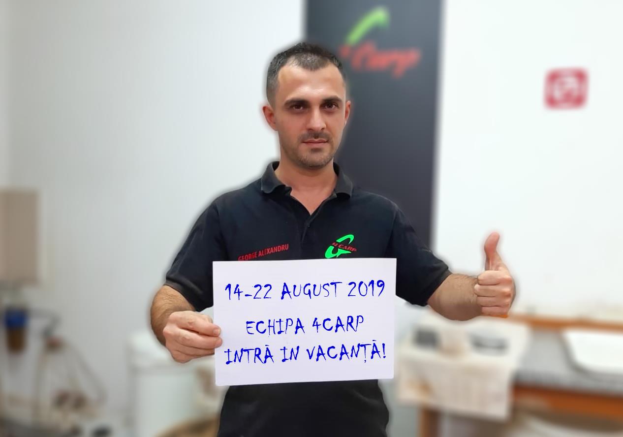 Echipa 4Carp.ro intra in vacanta!